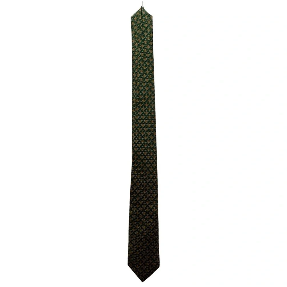 Salvatore Ferragamo 100% Silk Tie - Made in Italy